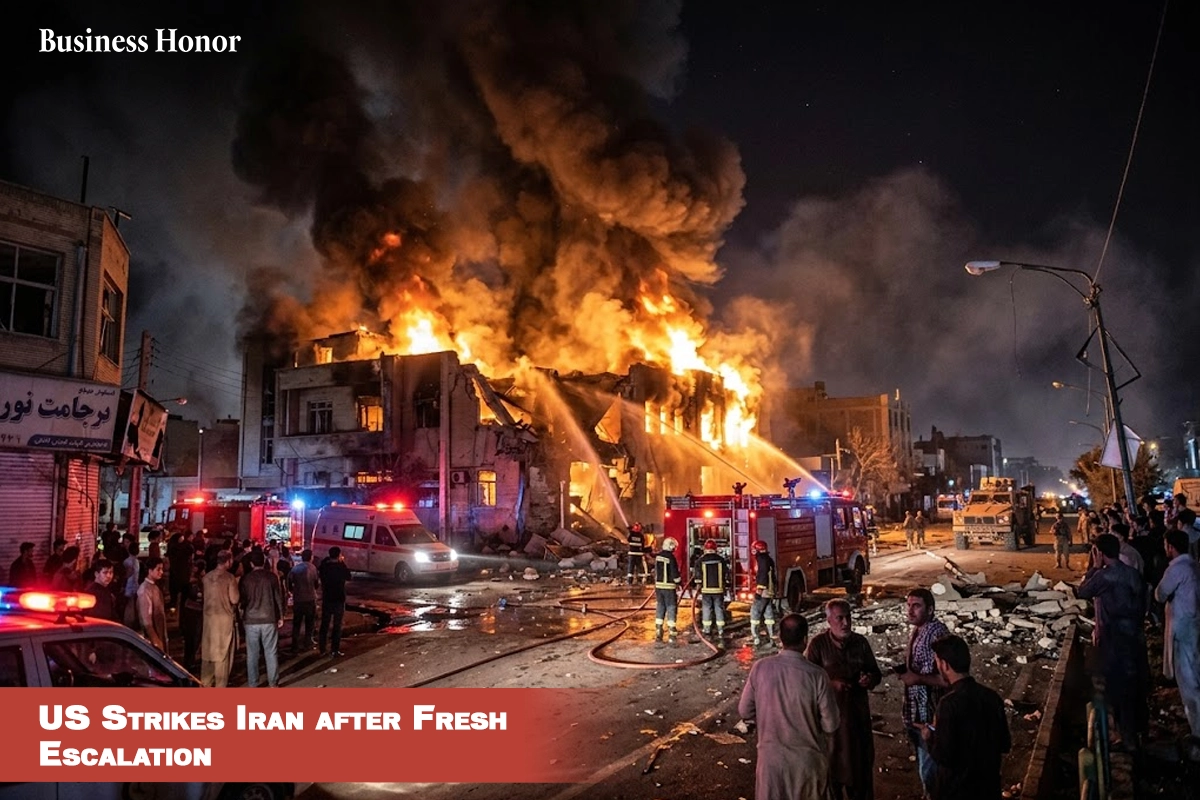  US Strikes Iran after Fresh Escalation 